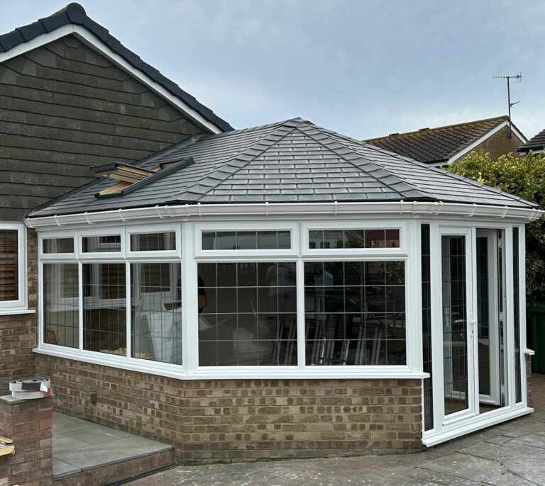 new replacement tiled roof