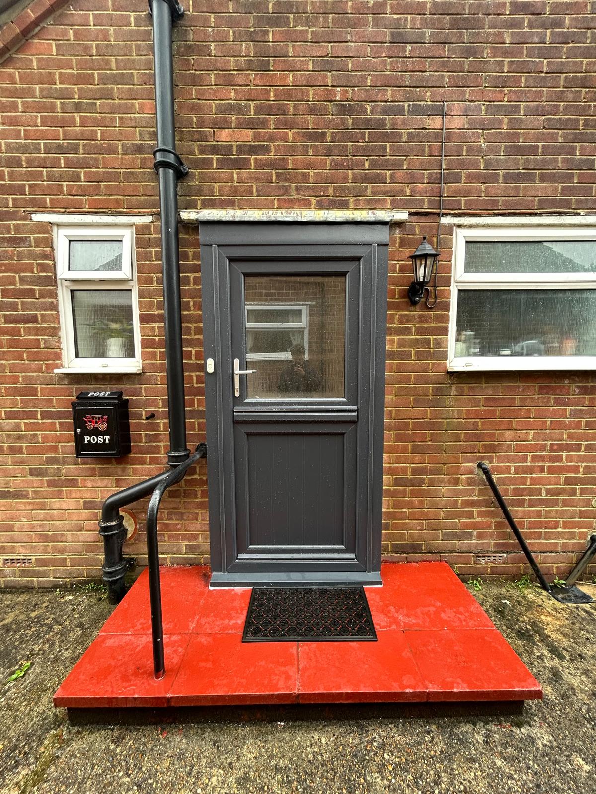 new upvc stable door installed to really stand out