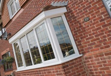 upvc bay windows lead glass