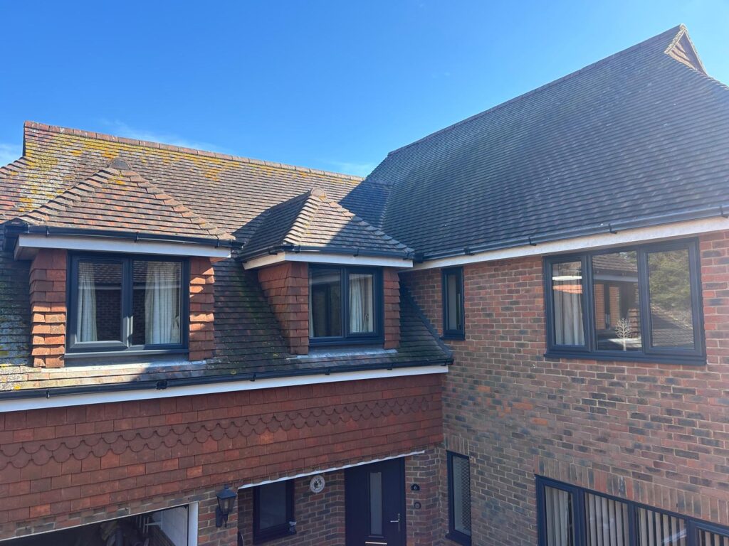 black out and white in upvc windows. installed in eastbourne