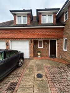 old wooden windows before installation