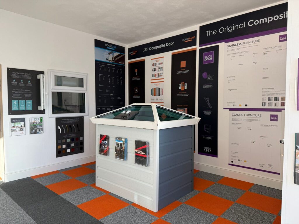 new showroom display, with roof lantern