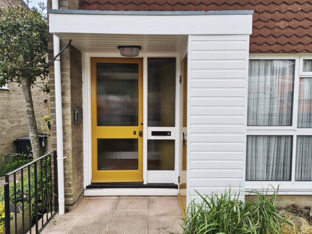 new cladding installed in heathfield with new soffit and roof