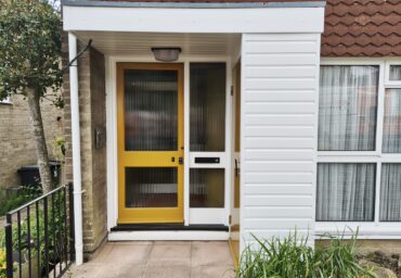 new cladding installed in heathfield with new soffit and roof