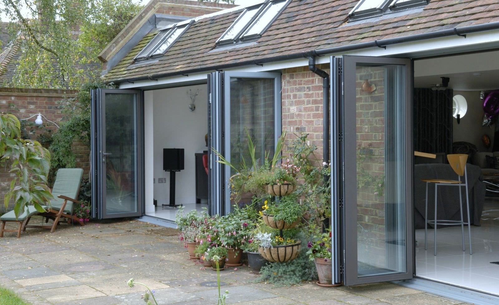 aluminium bi-fold doors Eastbourne