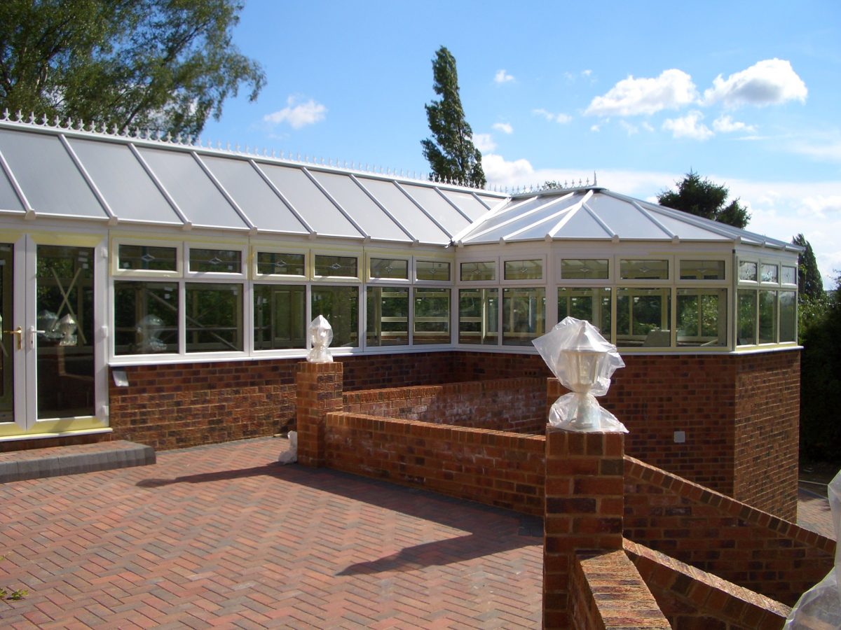 uPVC P Shape Conservatory in East Sussex
