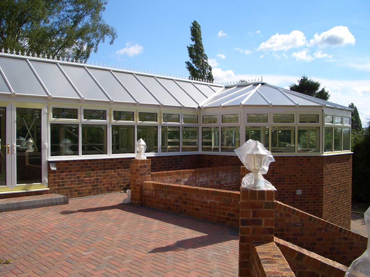 p-shaped conservatory seaford