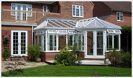 p-shaped conservatory hailsham
